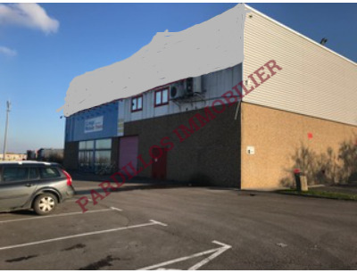 HAUMONT - A VENDRE - Local commercial ou entrepôt de stockage - 985 m2