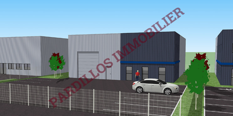 DOUVRES LA DELIVRANDE - A VENDRE sur terrain de 1 064 m² - Cellules à partir de 200 m² pour activité professionnelle - Location et vente de locaux d'entreprise à Caen et sur la Côte Fleurie DOUVRES LA DELIVRANDE - A VENDRE sur terrain de 1 064 m² - Cellules à partir de 200 m² pour activité professionnelle