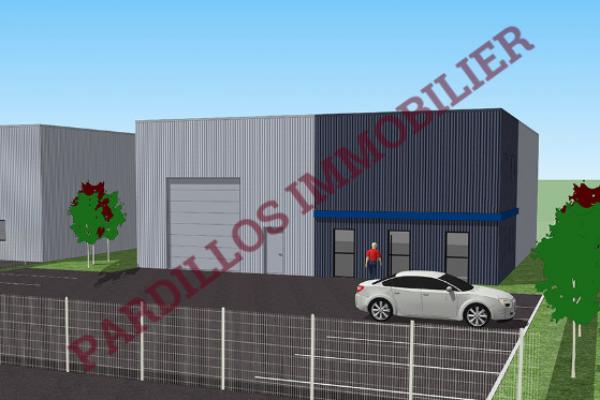 DOUVRES LA DELIVRANDE - A VENDRE sur terrain de 1 064 m² - Cellules à partir de 200 m² pour activité professionnelle