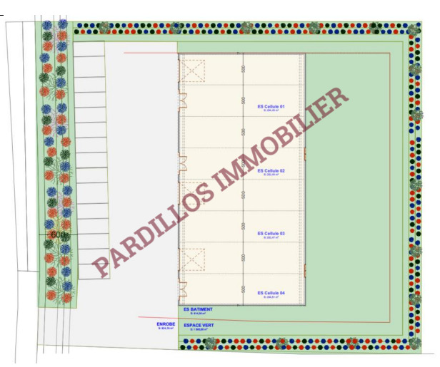 DOUVRES LA DELIVRANDE - A VENDRE sur terrain de 3 547 m² - Bâtiment de 960 m² divisible en Cellules pour activité professionnelle - Location et vente de locaux d'entreprise à Caen et sur la Côte Fleurie DOUVRES LA DELIVRANDE - A VENDRE sur terrain de 3 547 m² - Bâtiment de 960 m² divisible en Cellules pour activité professionnelle
