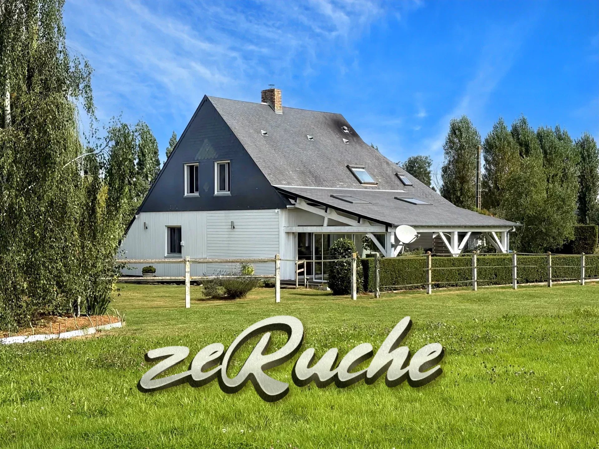 Superbe propriété sans voisin - Location et vente de locaux d'entreprise à Caen et sur la Côte Fleurie Superbe propriété sans voisin