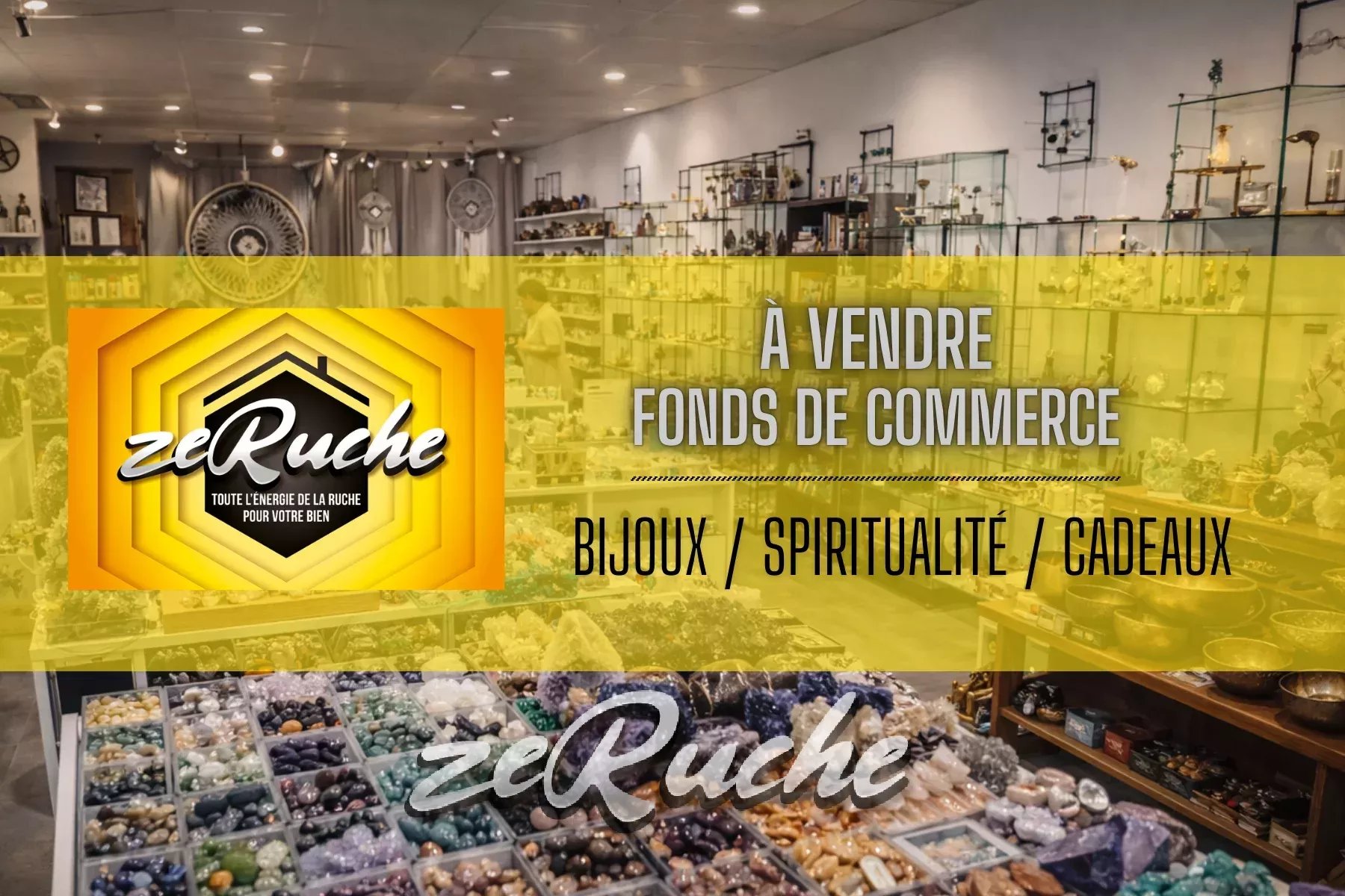 VENTE FONDS DE COMMERCE- boutique hyper centre ville
