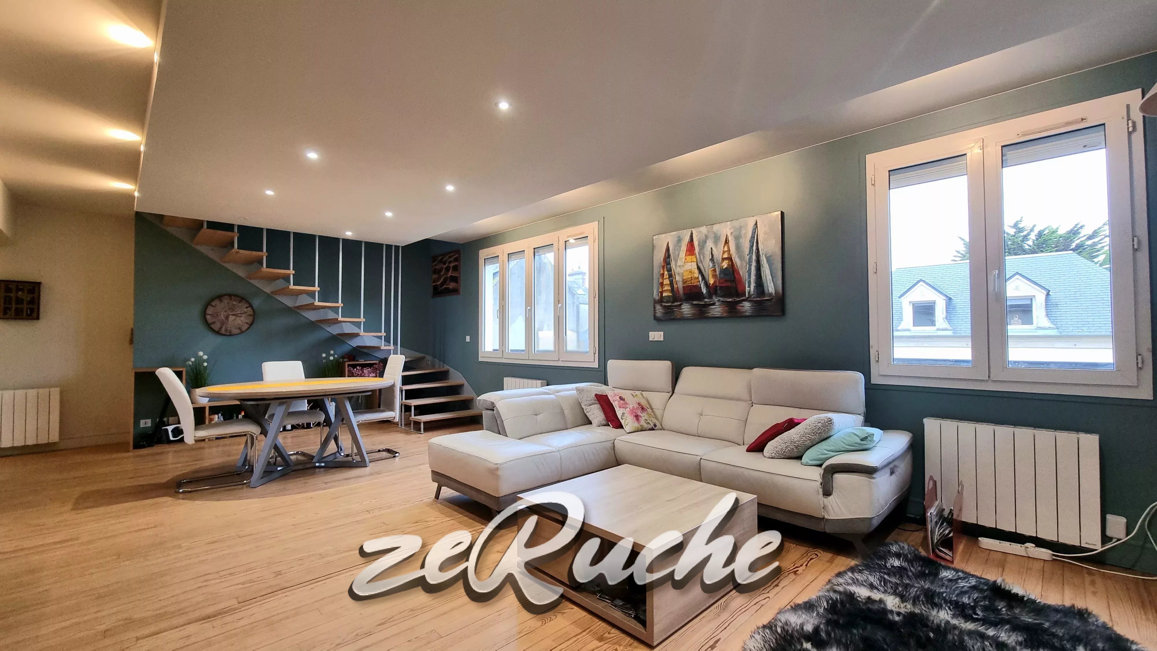 T5 duplex au cœur de Ouistréham - Location et vente de locaux d'entreprise à Caen et sur la Côte Fleurie T5 duplex au cœur de Ouistréham