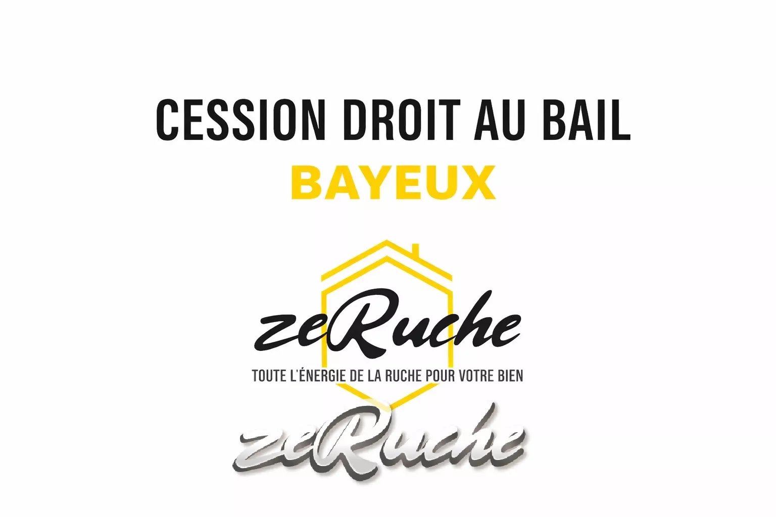 FOR SALE - RIGHT TO LEASE - HISTORIC DOWNTOWN BAYEUX - Location et vente de locaux d'entreprise à Caen et sur la Côte Fleurie FOR SALE - RIGHT TO LEASE - HISTORIC DOWNTOWN BAYEUX