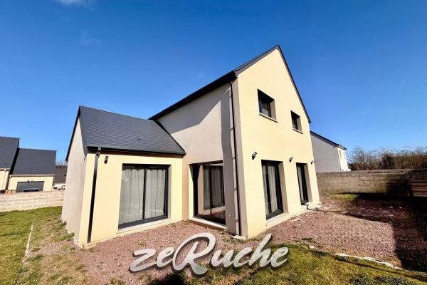 👉 Maison 2023 – 4 chambres – Grande pièce de vie 47 m² – Terrain 456 m²