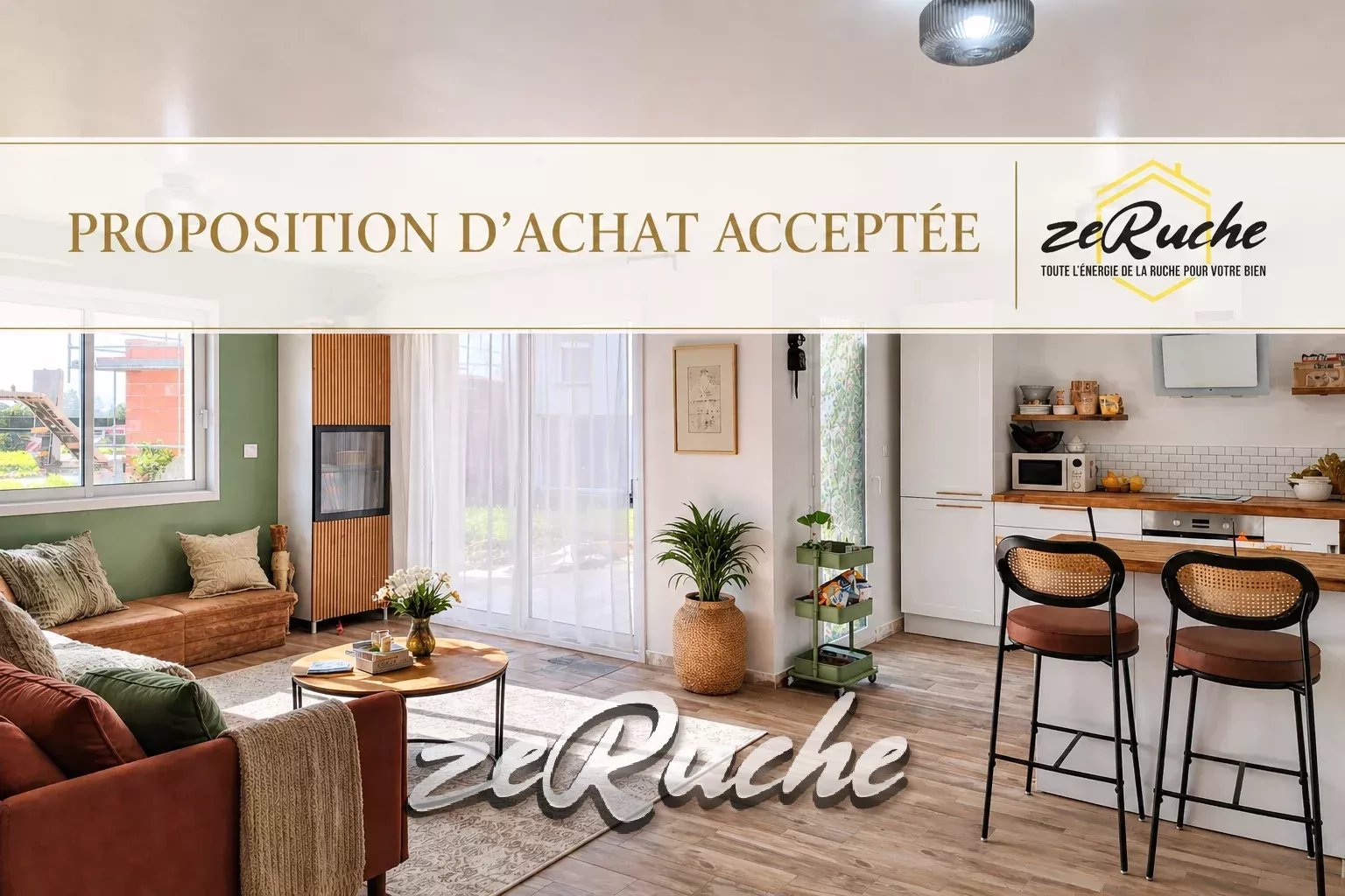 🏡Exclusive - New single-storey house 90 m² – 3 bedrooms – Garden – Garage – Bayeux
