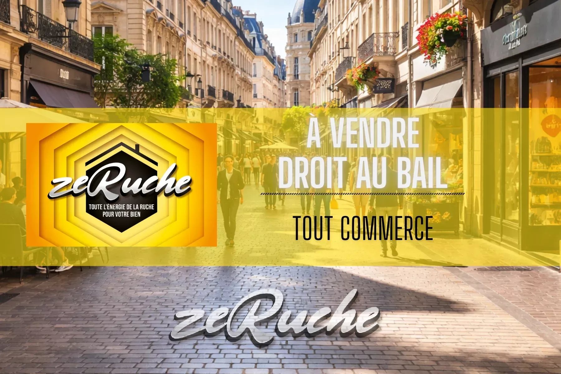 LEASEHOLD – UNIT N°1 IN BAYEUX TOWN CENTER - Location et vente de locaux d'entreprise à Caen et sur la Côte Fleurie LEASEHOLD – UNIT N°1 IN BAYEUX TOWN CENTER