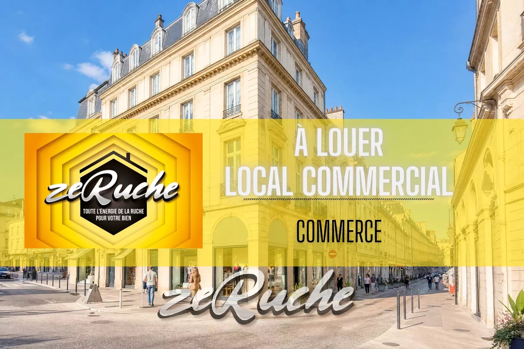 Local commercial 110 m² avec accès PMR hyper centre CAEN