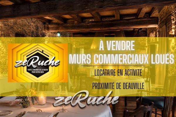 murs commerciaux de  417 m² à proximité de Deauville