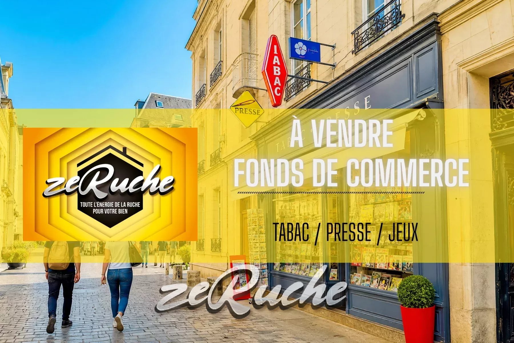Tobacco press business for sale in Caen premium location
